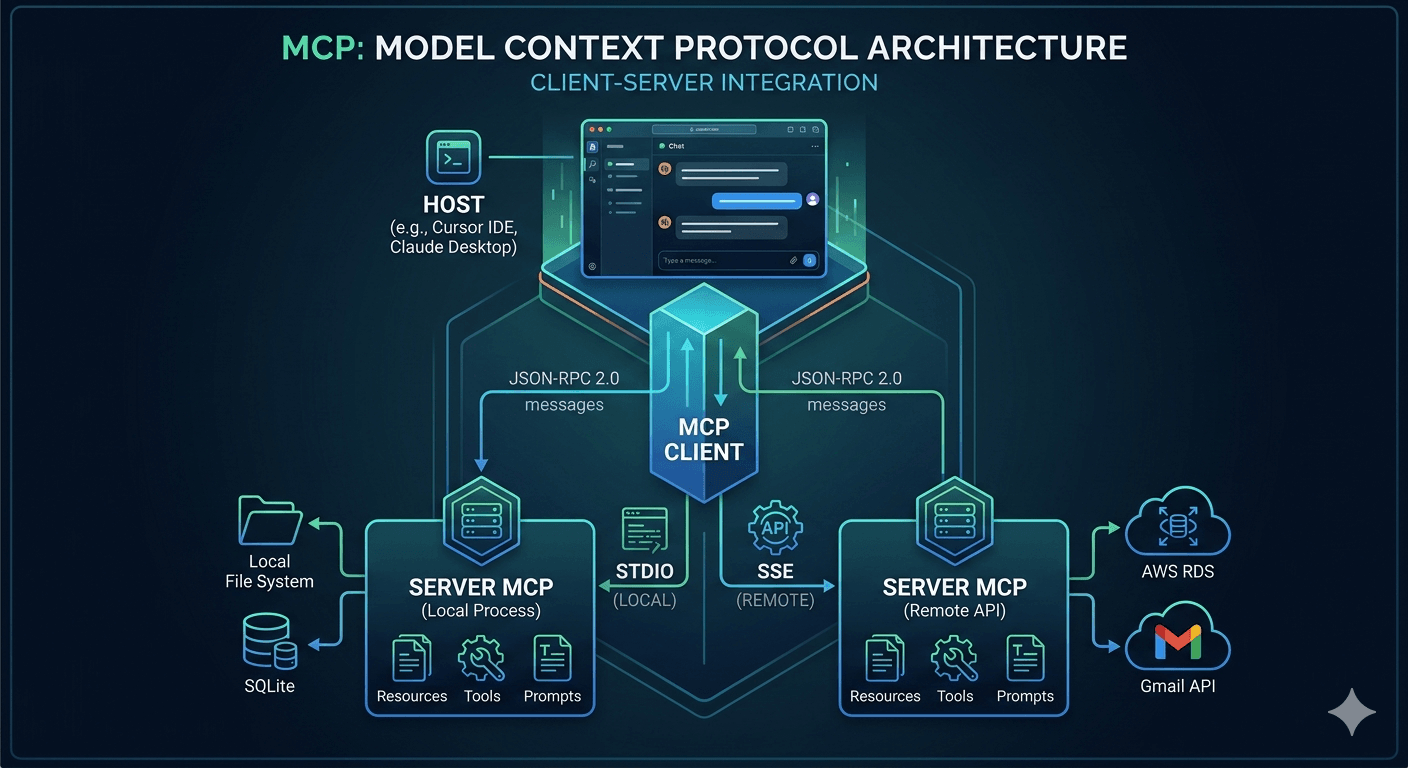 Plongée dans l’Architecture Client-Serveur MCP